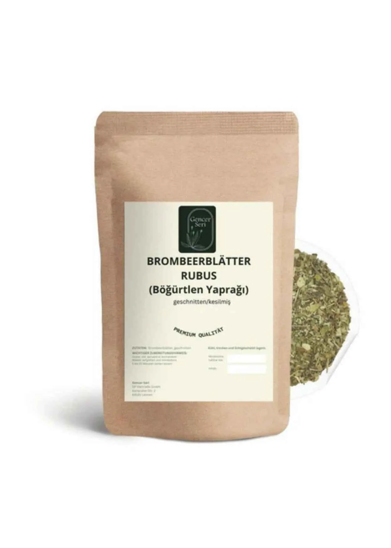 Gencer Seri Brombeerblätter (geschnitten)