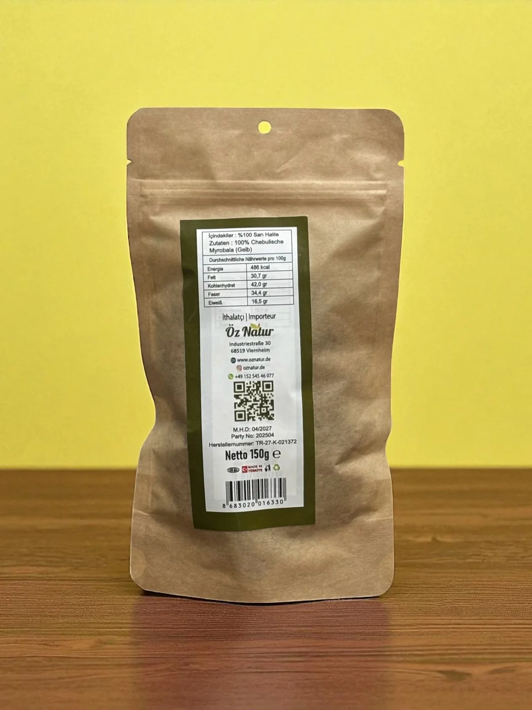 Gelbe Chebulische Myrobalane (Sarı Halile) - Image 2