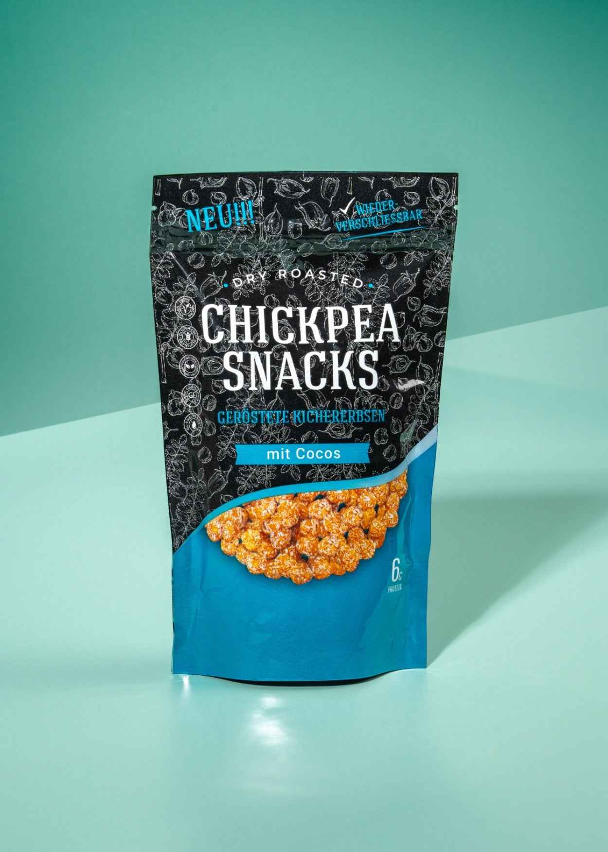 Chickpea Snacks geröstete Kichererbsen Cocos - Image 3