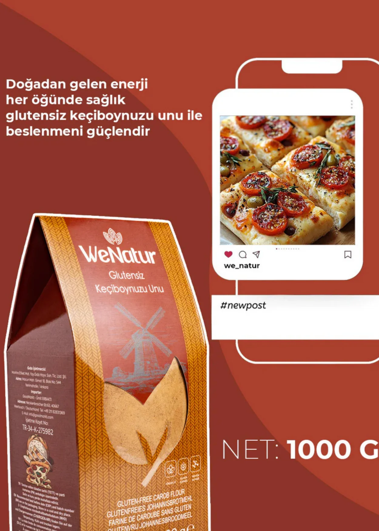 Glutenfreies Johannisbrotmehl - Image 5