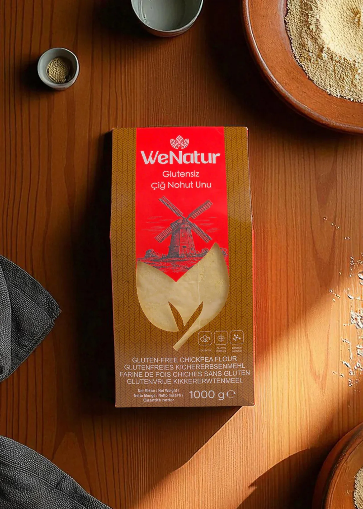 Glutenfreies Rohes Kichererbsenmehl - Image 7