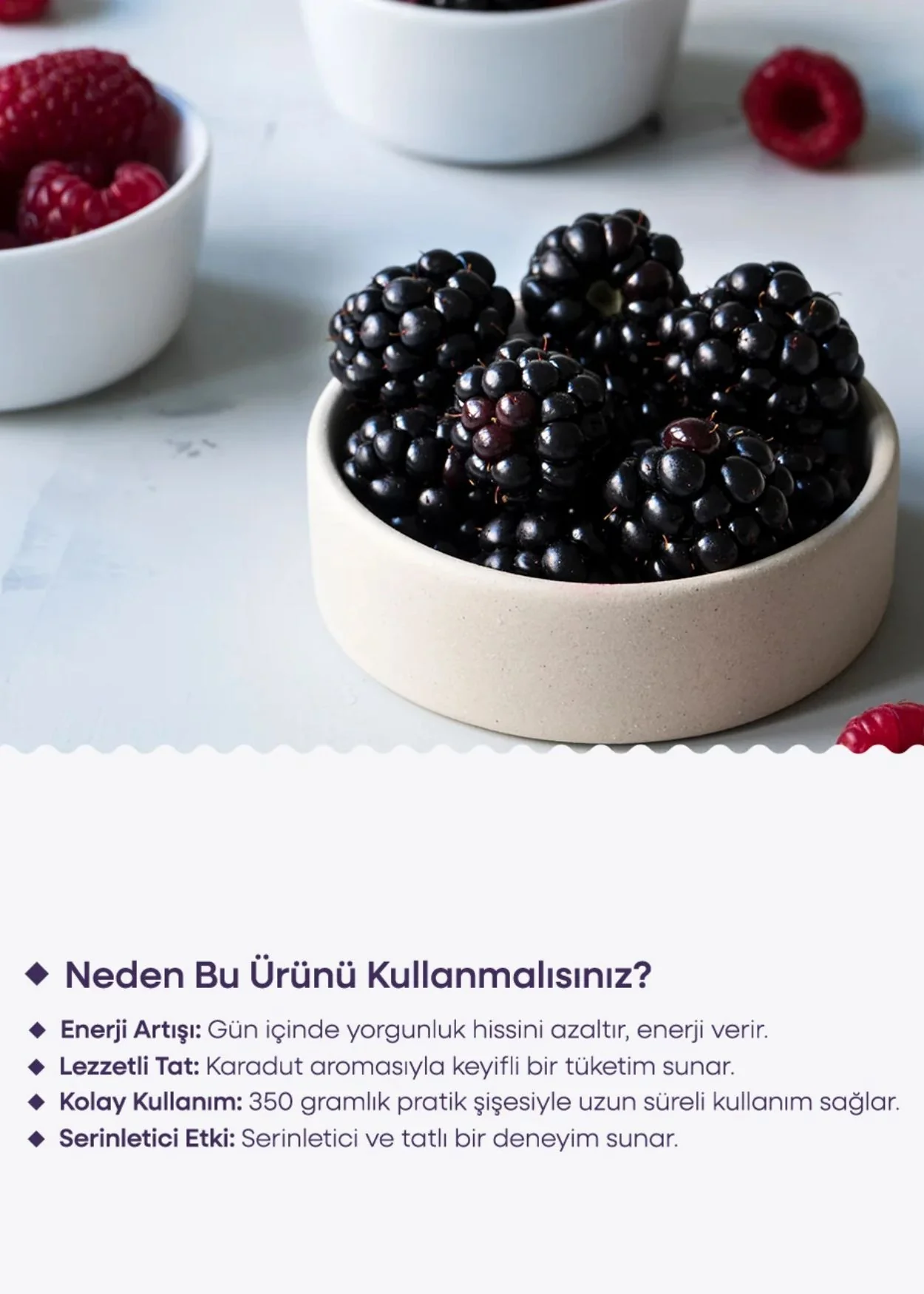 Herbamina Karadut Aromalı Şurup - Image 3