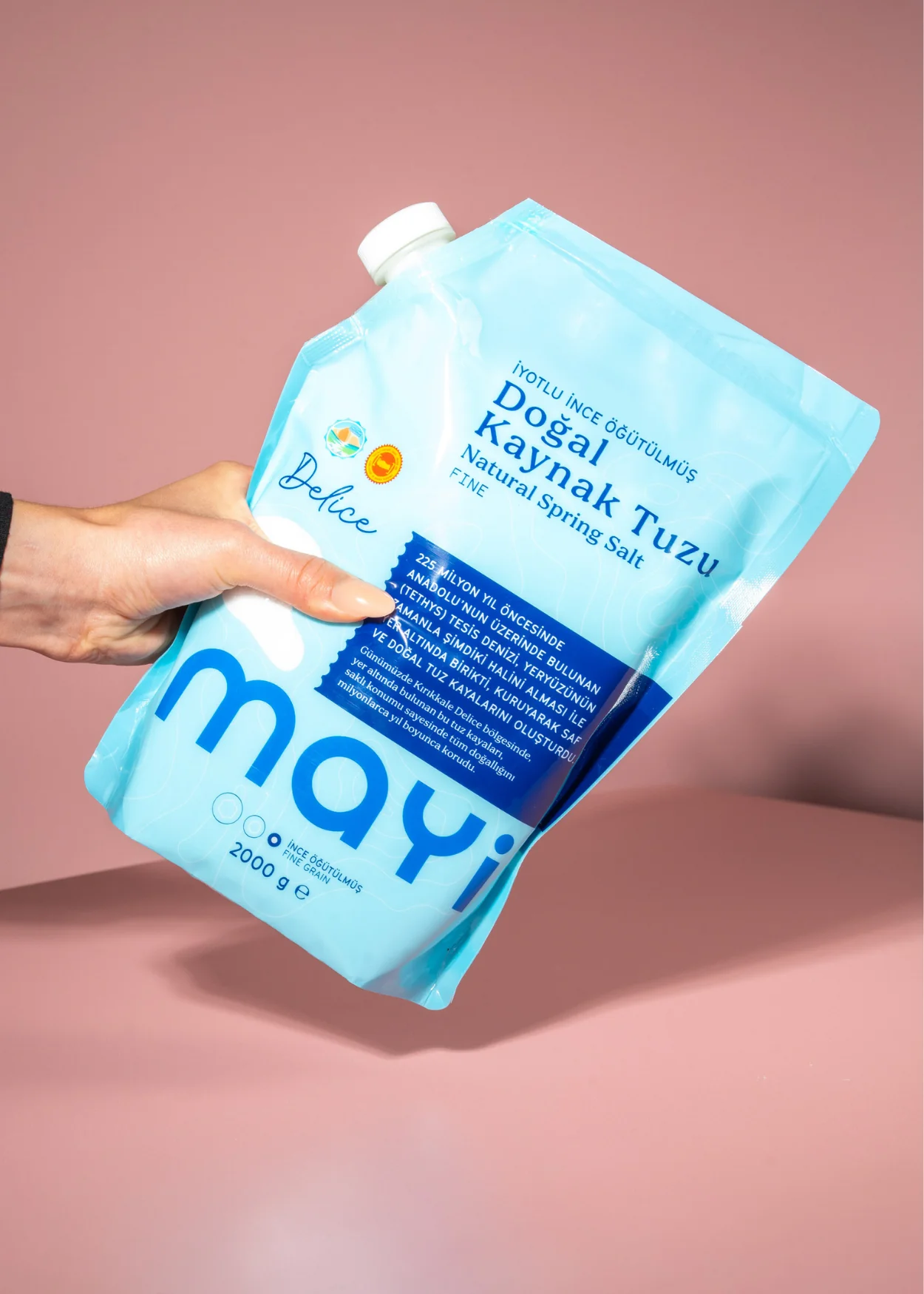 Mayi Quellsalz mit Jod – feingemahlen - Image 2