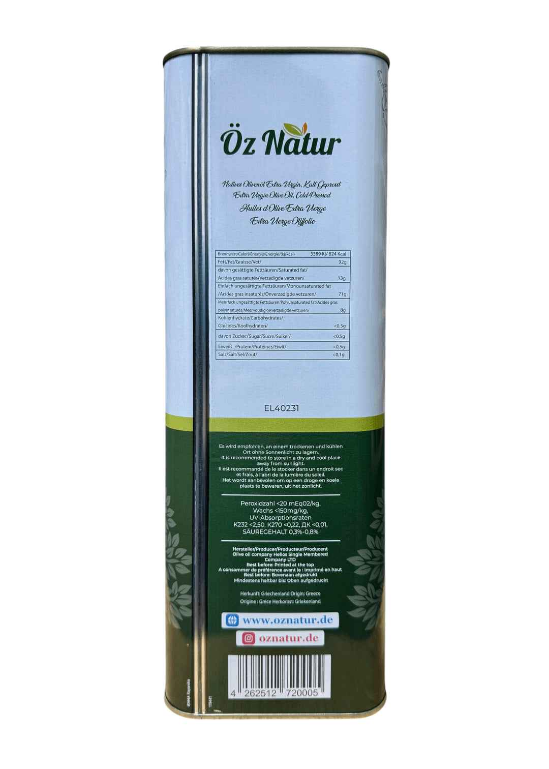 Natives Olivenöl (Extra Virgin, Kalt Gepresst) - Image 7