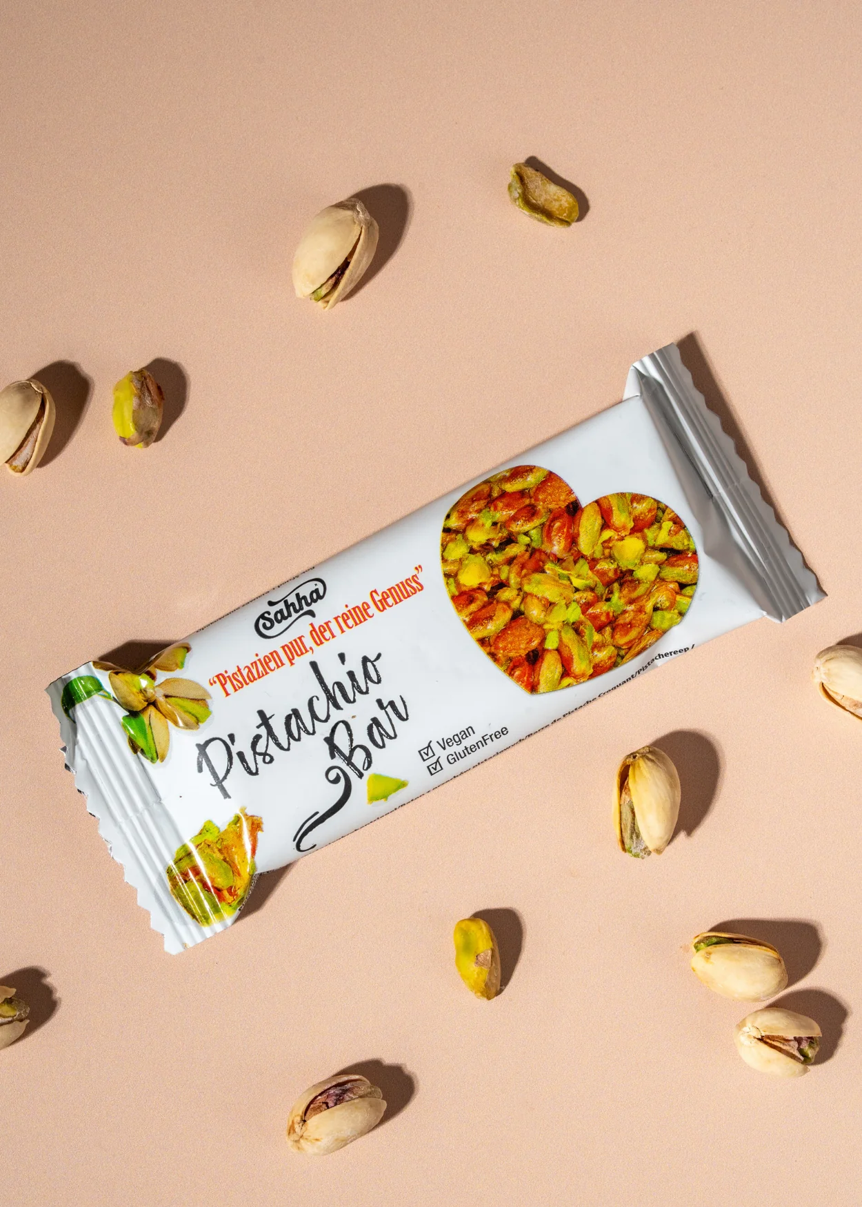 Sahha Pistachio Bar Vegan glutenfrei - Image 4