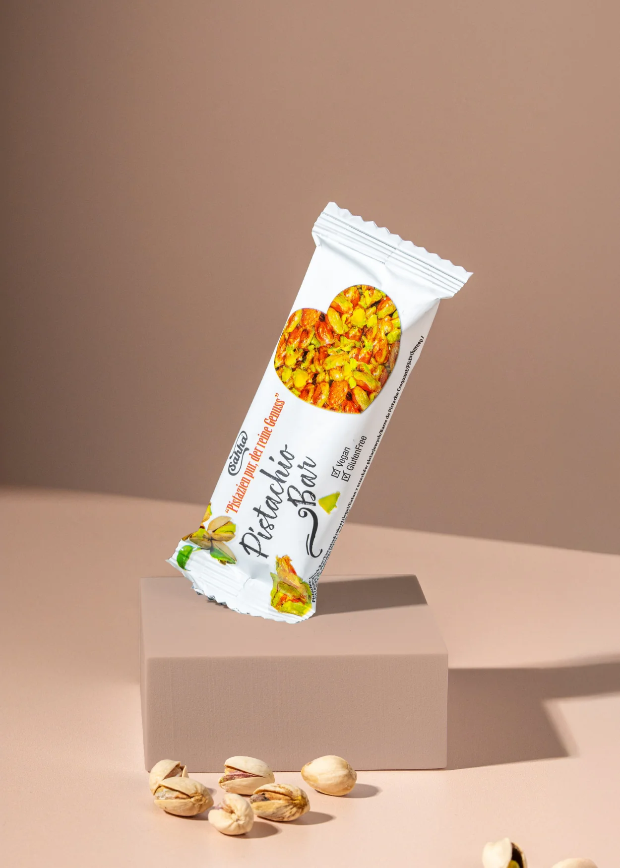 Sahha Pistachio Bar Vegan glutenfrei - Image 5