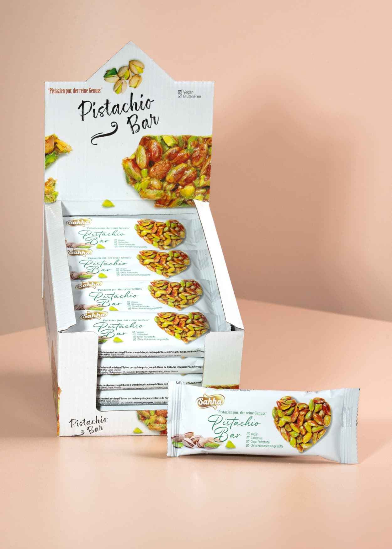 Sahha Pistachio Bar Vegan glutenfrei - Image 7