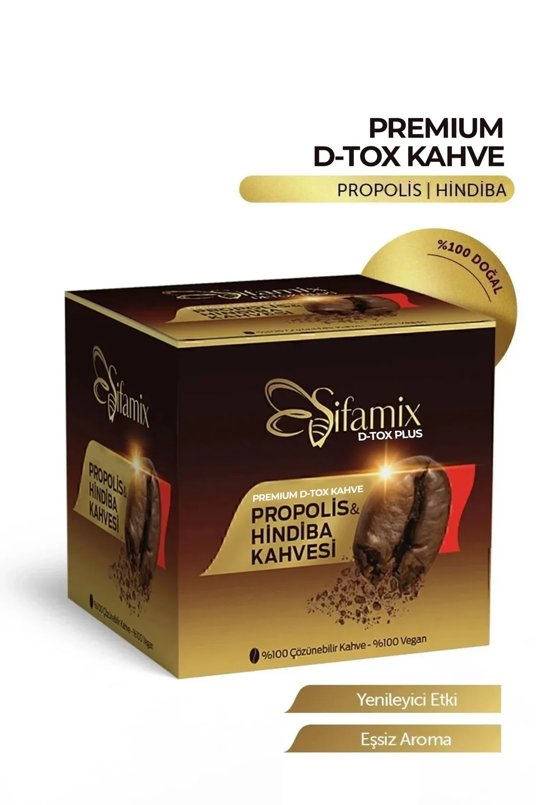 Şifamix D-tox Form Plus Propolis Hindiba Kahvesi