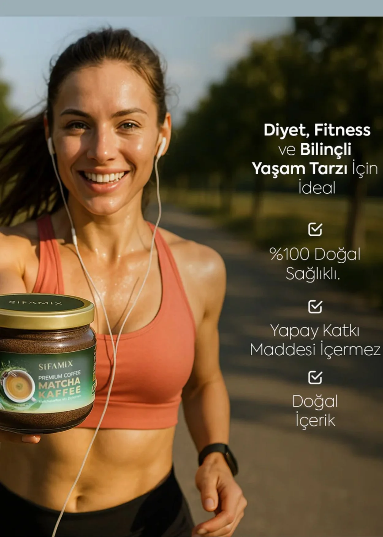 Şifamix Premium Matcha Kaffee - Image 3