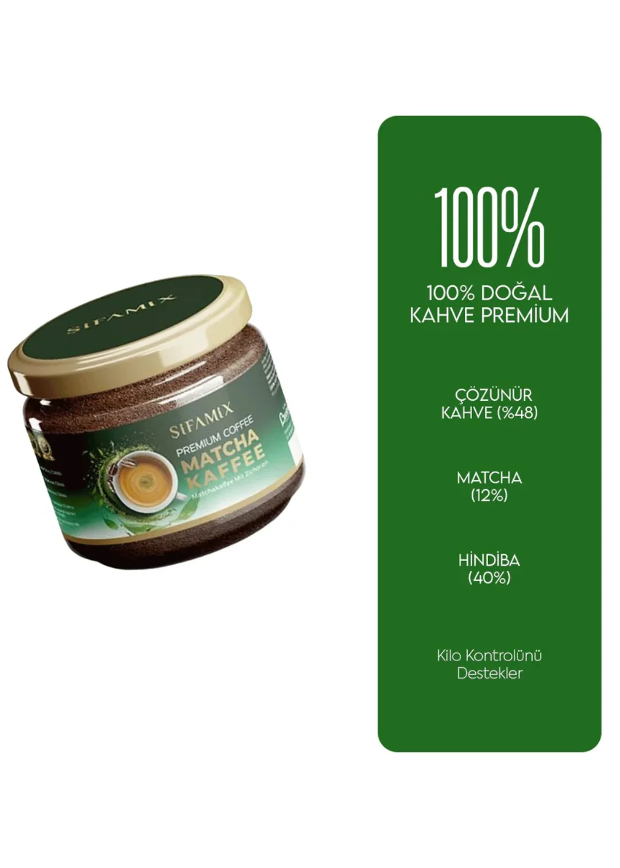Şifamix Premium Matcha Kaffee - Image 4