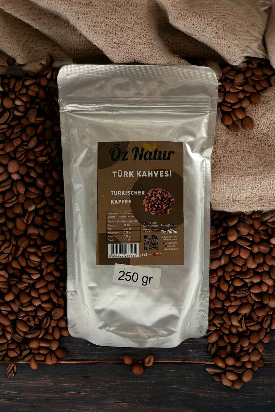 Frisch gemahlener Türkischer Kaffee