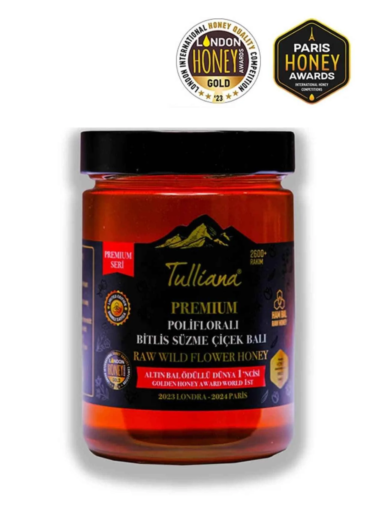 Tulliana Premium | Bitlis Blütenhonig - Polyflora Honig