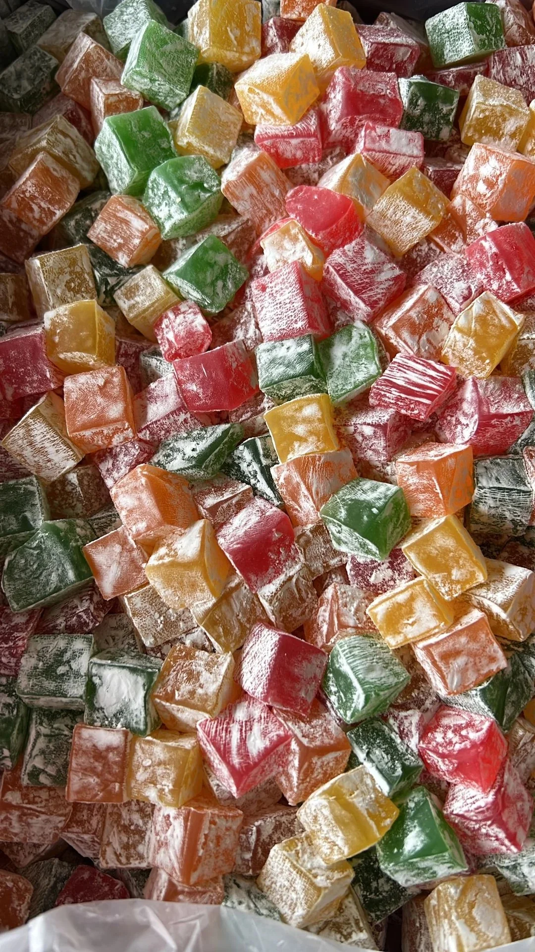 Türkische Süßware Lokum mit Fruchtaromen
