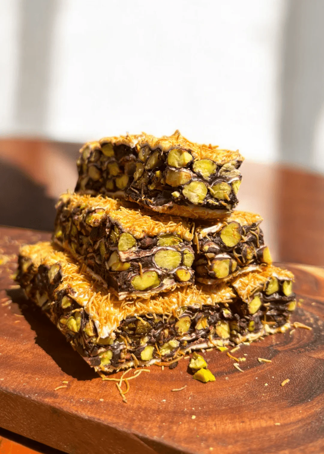 Turkish Delight Baklava Lokum mit Pistazien, Schokolade & Kadayif