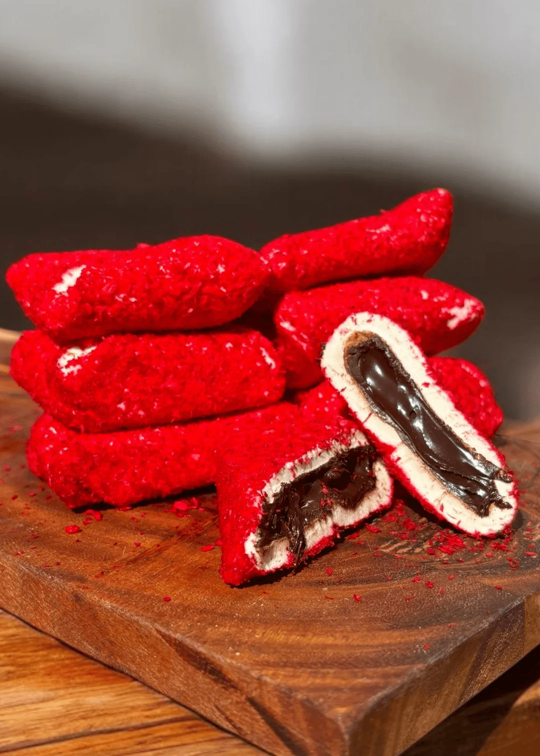 Turkish Delight Lokum mit Kokos, Erdbeer & Schokolade