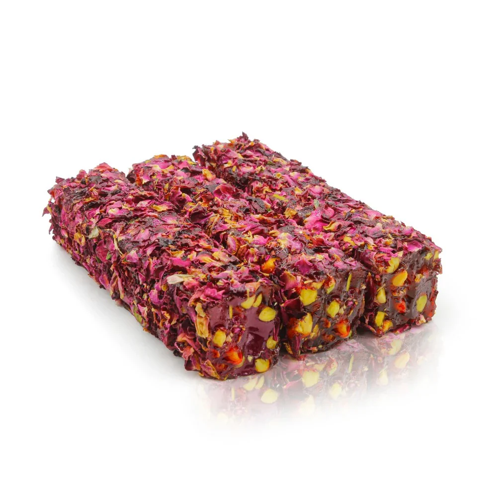 Turkish Delight Lokum mit Granatapfel, Pistazien & Rosenblättern - Image 4