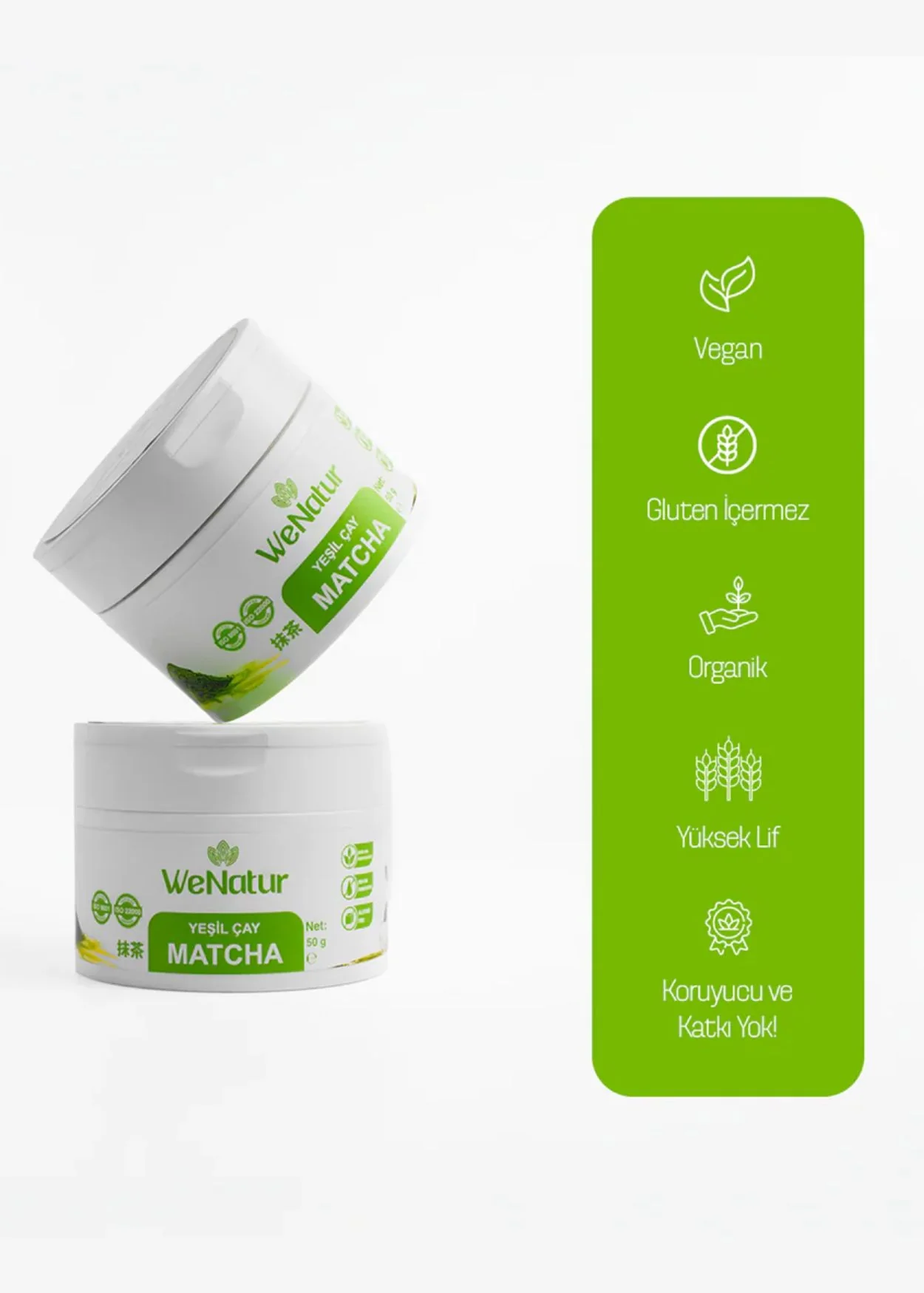 Matcha Yesil Cay Tozu - Image 3