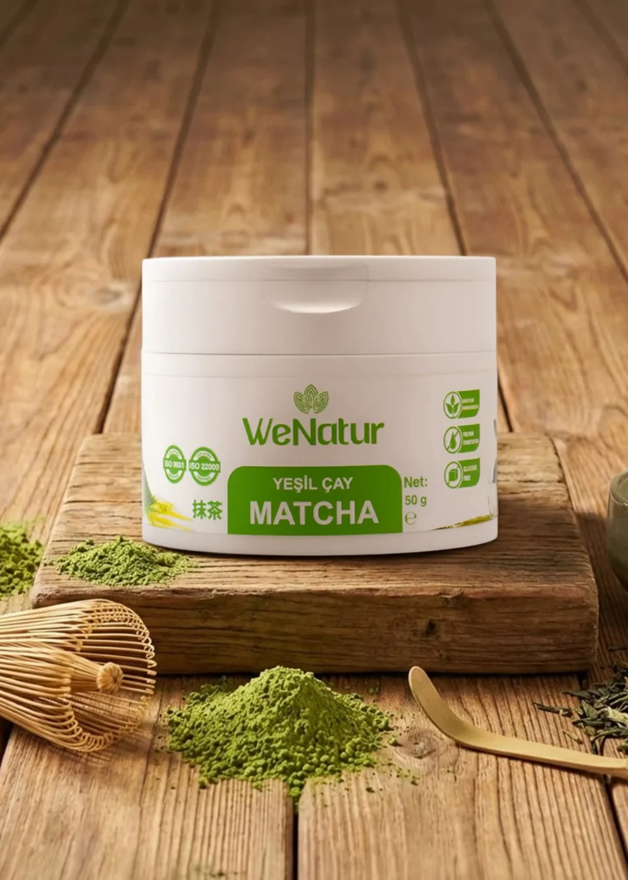 Matcha Yesil Cay Tozu - Image 5