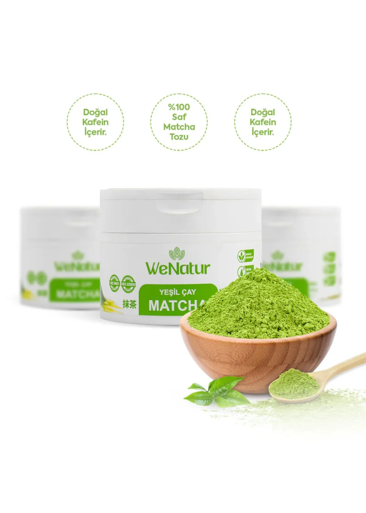 Matcha Yesil Cay Tozu - Image 7