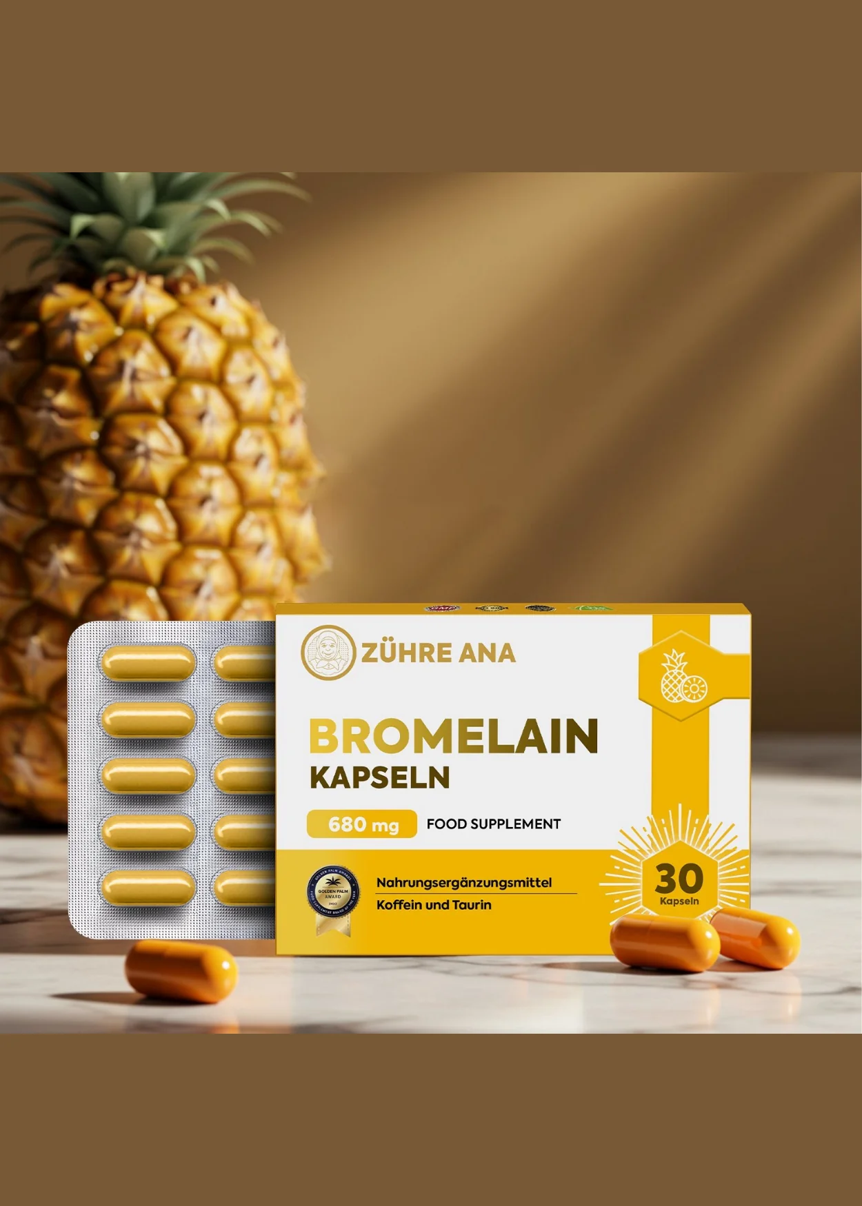 Zühre Ana Bromelain Kapseln - Image 4