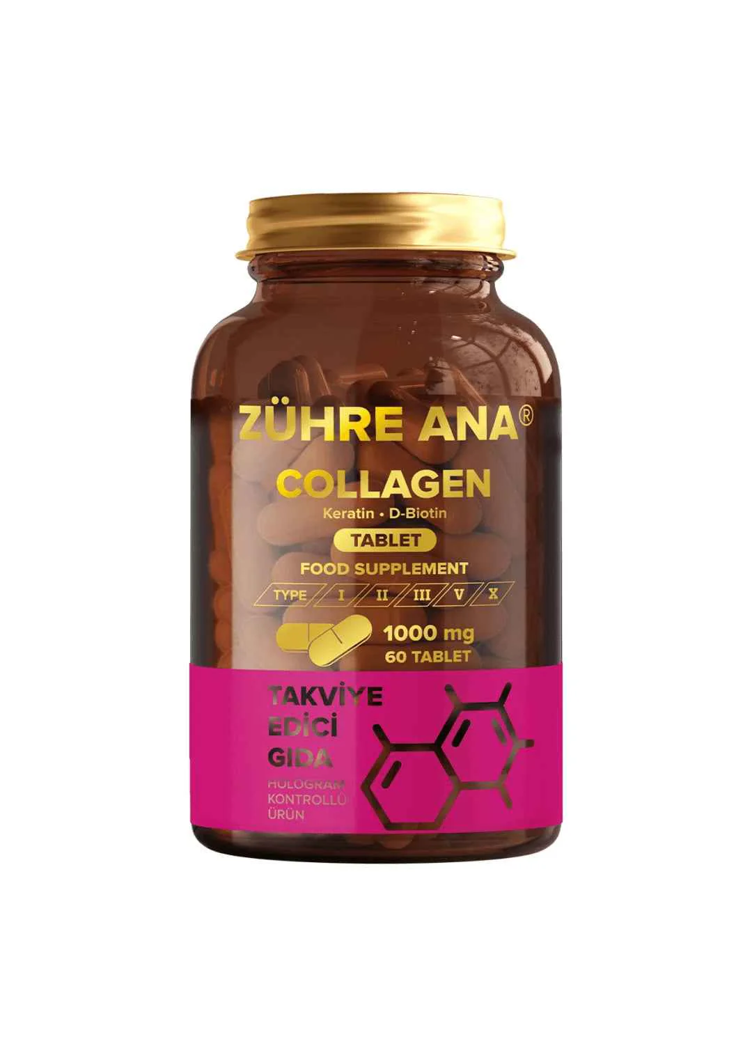 Zühre Ana Kollagen Kapseln - 60 Kapseln - Image 4