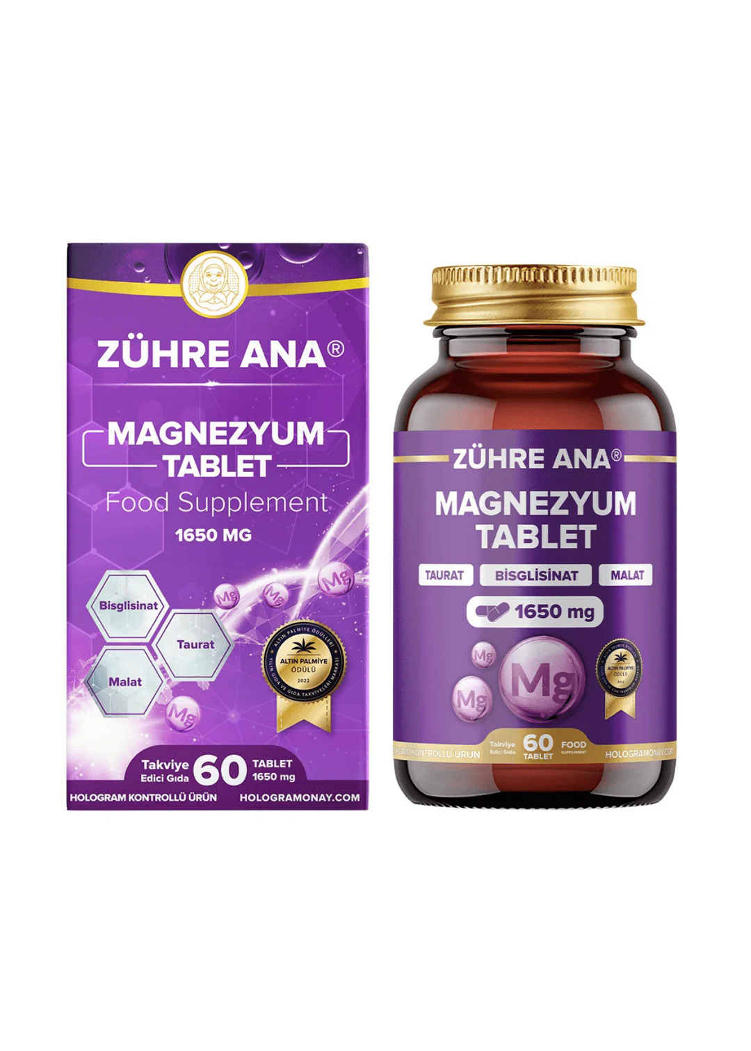 Zühre Ana Magnesium Tabletten (60 Tabletten)