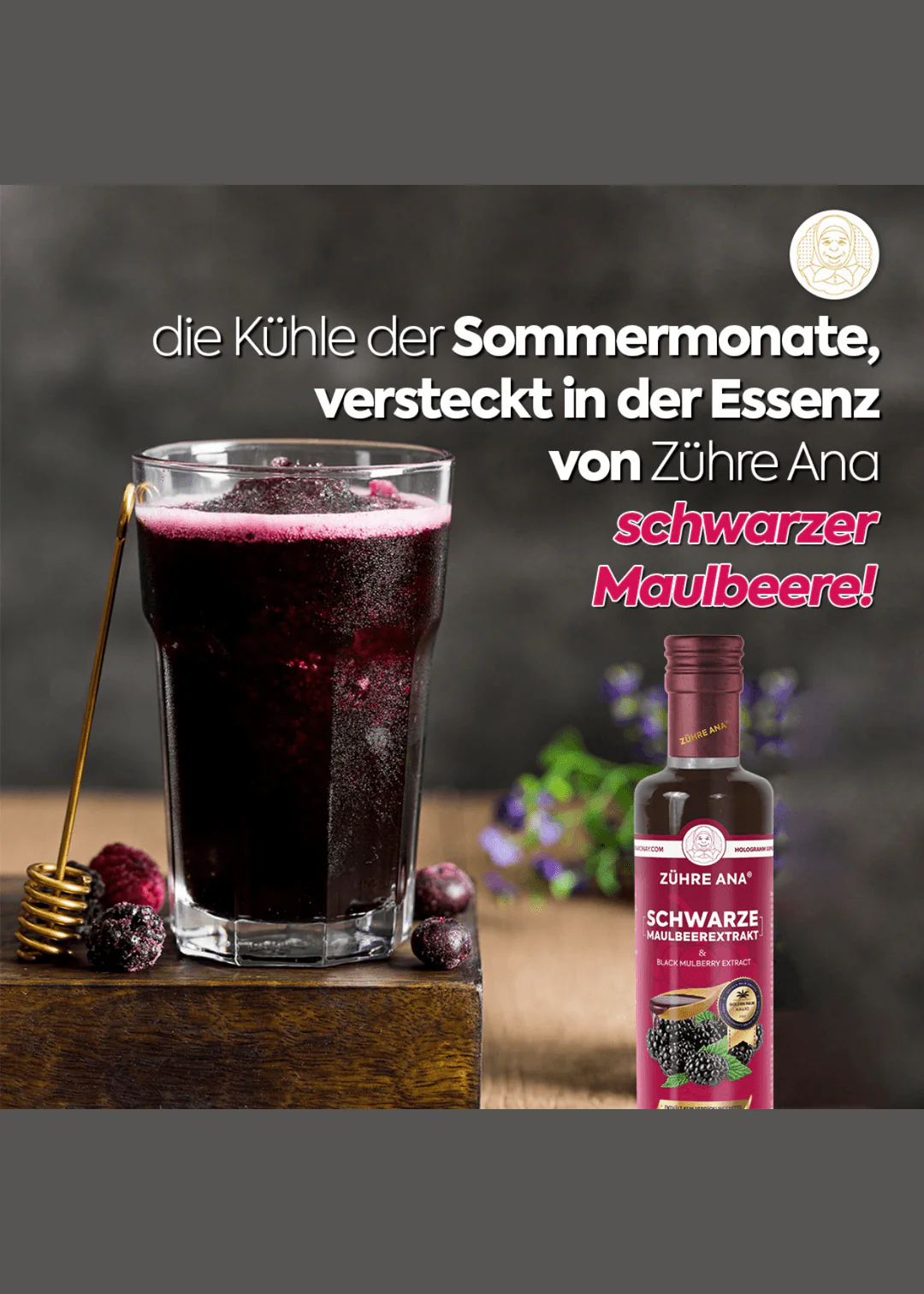 Zühre Ana Schwarzer Maulbeerextrakt - Image 2