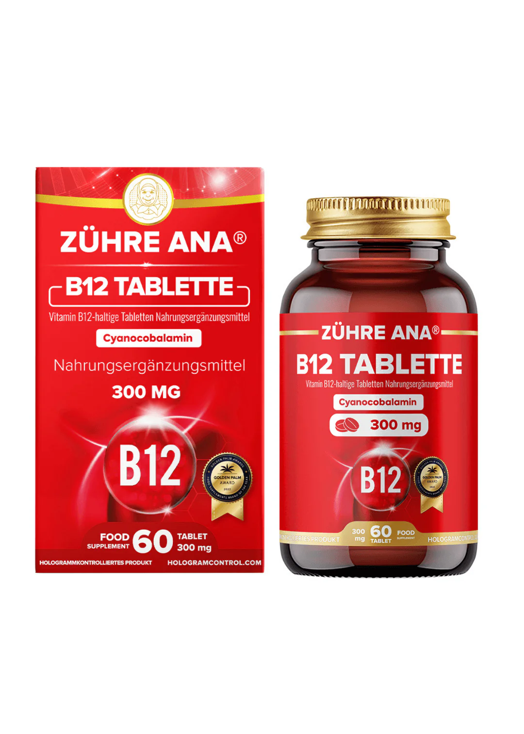 Zühre Ana Vitamin B12 (60 Tabletten)