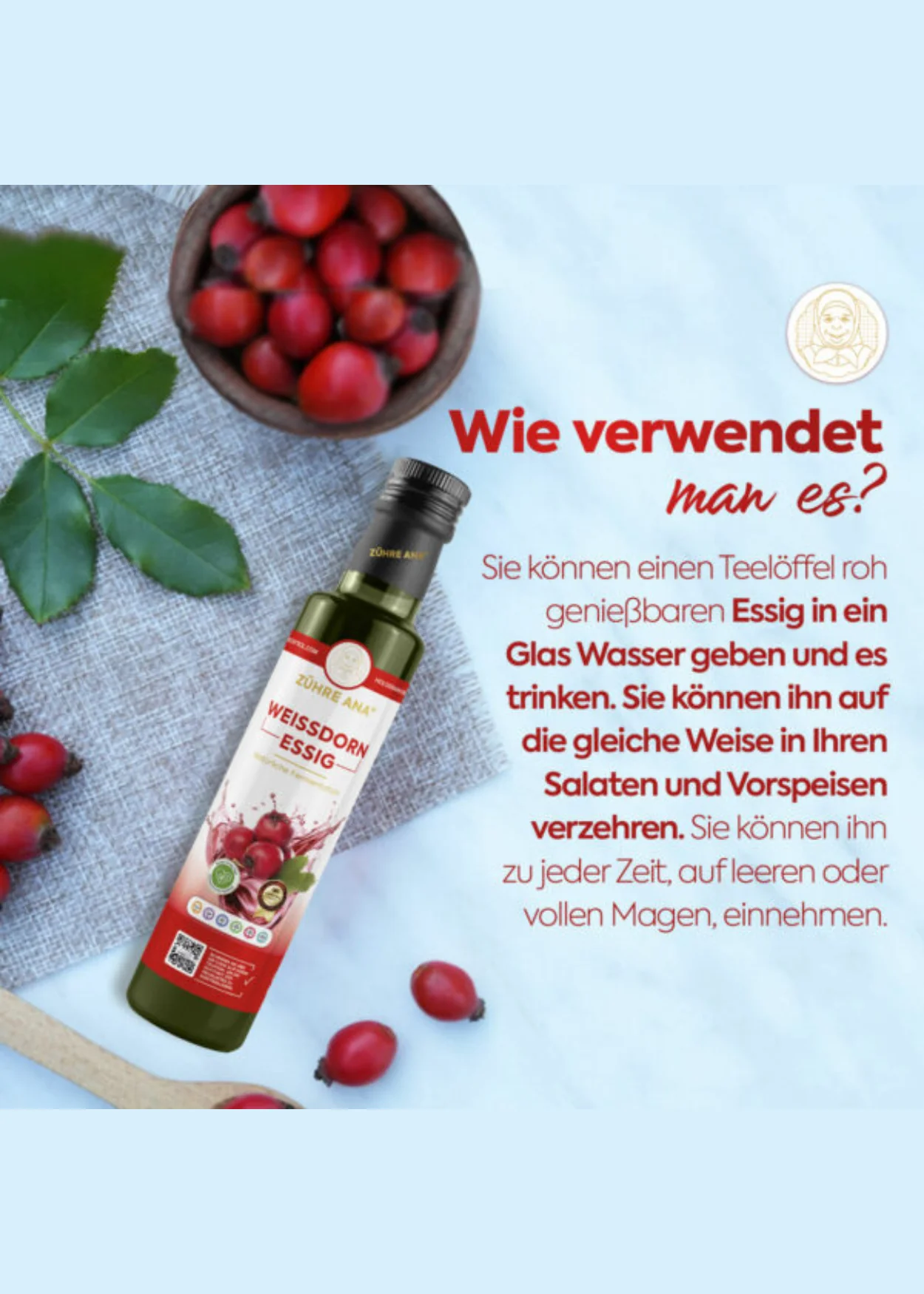 Zühre Ana Weißdornessig - Image 2